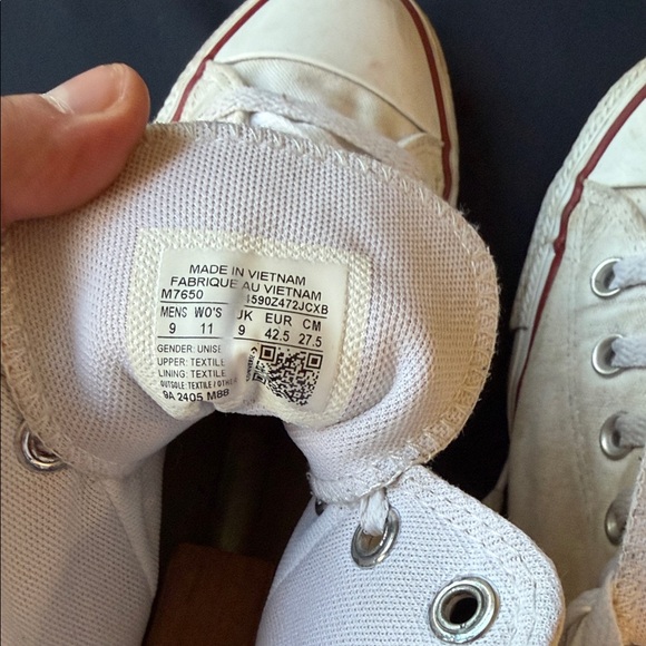 High-Top Canvas Sneakers - Picture 2 of 5